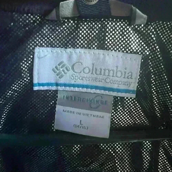 Columbia Omnitech Youth Boys Bugaboo II Bright Indigo Jacket, Large - Picture 8 of 10